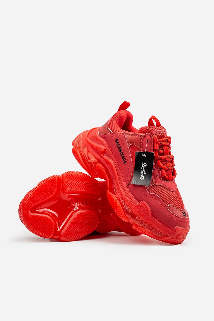 Balenciaga Triple S Red