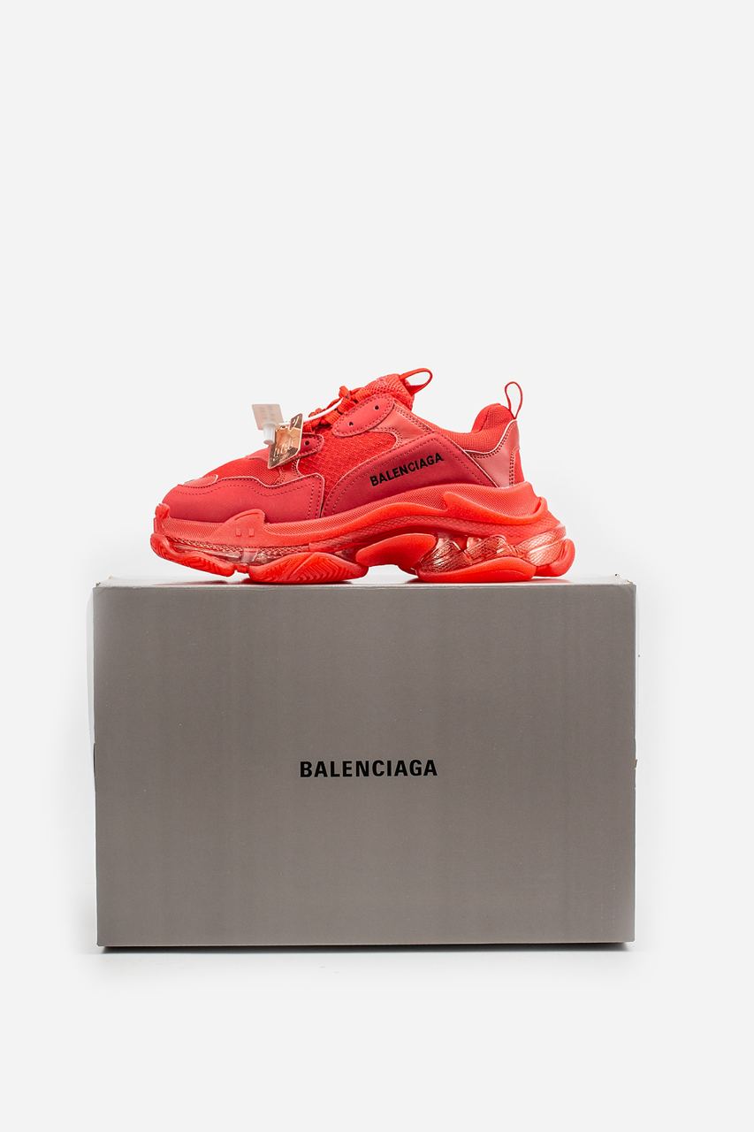 Balenciaga Triple S Red