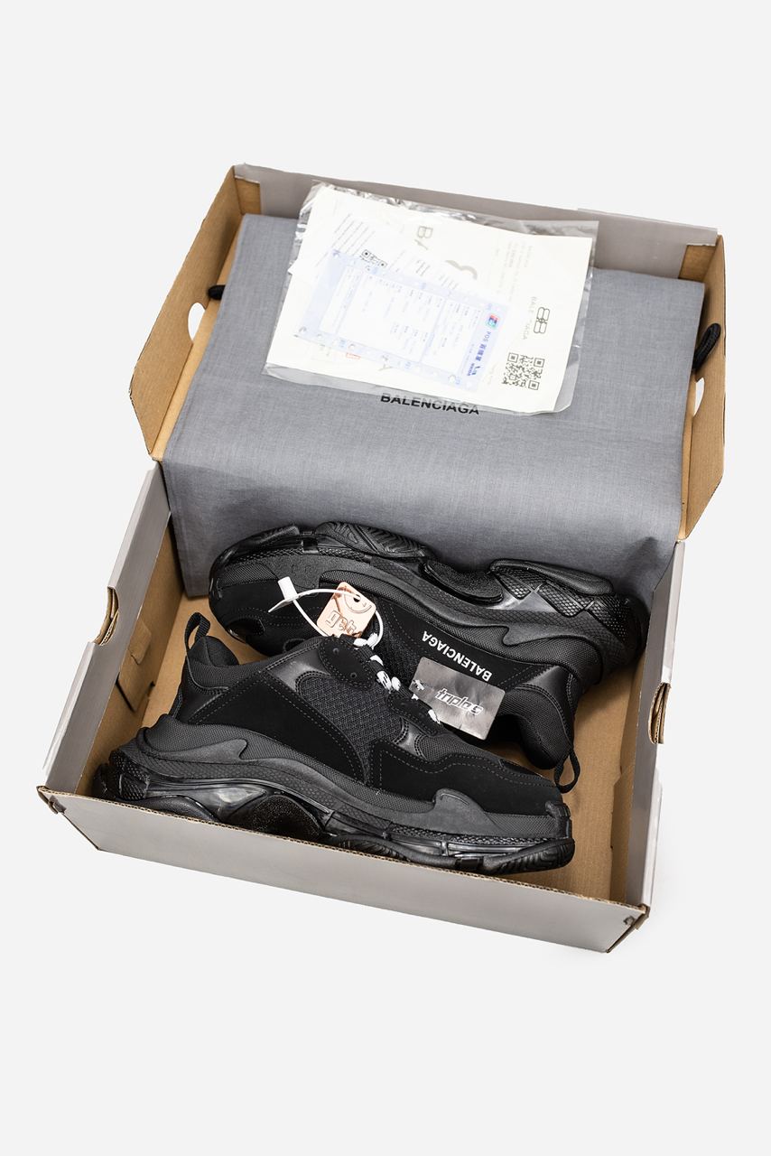 Balenciaga Triple S Black