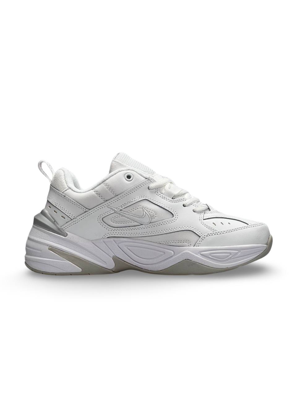 Nike M2K Tekno PRM All White Grey