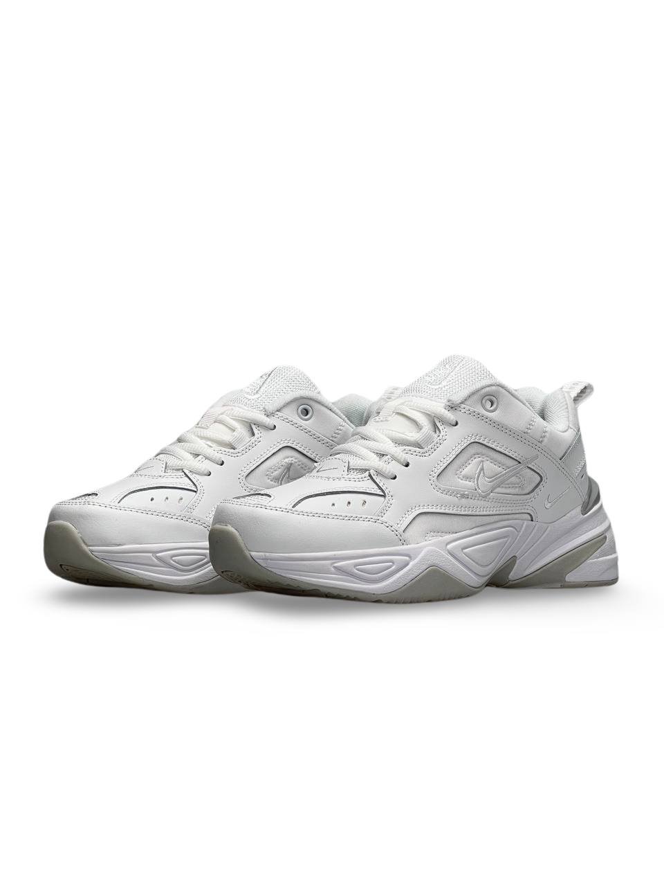 Nike M2K Tekno PRM All White Grey