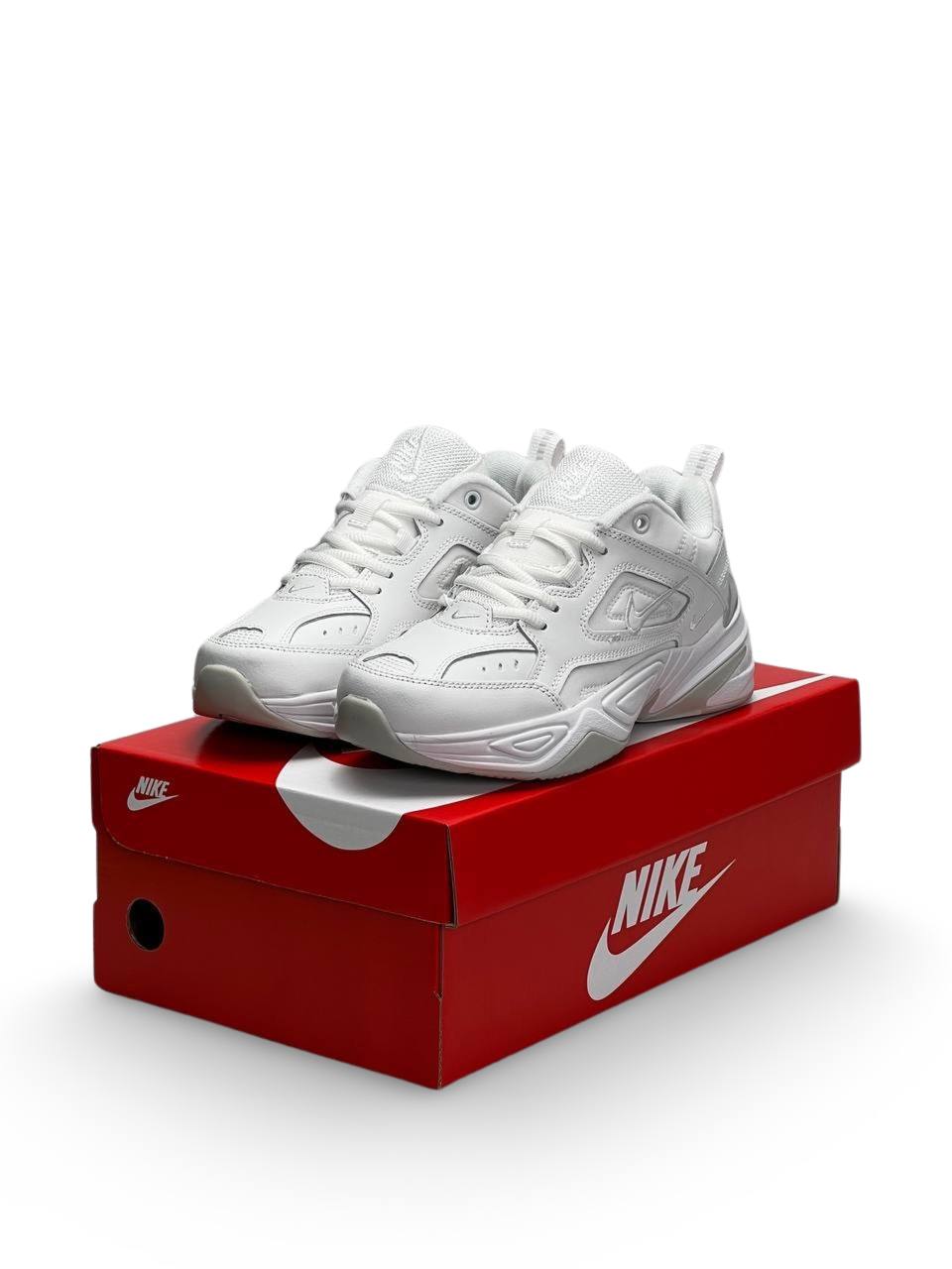 Nike M2K Tekno PRM All White Grey