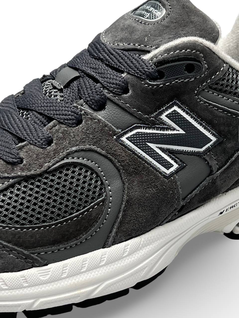 New Balance 2002R Dark Gray White