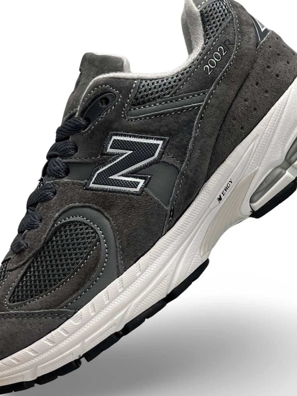 New Balance 2002R Dark Gray White