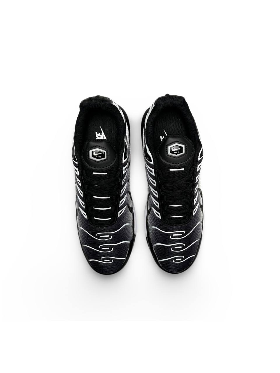 Nike Air Max Plus Black White Gradient
