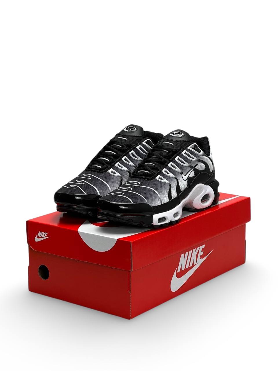 Nike Air Max Plus Black White Gradient