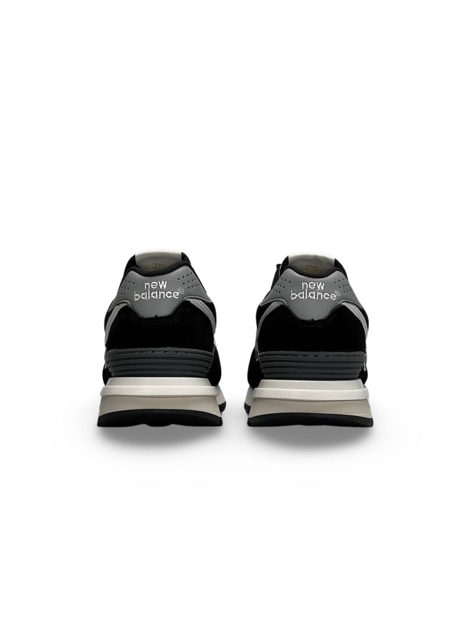 New Balance 574 Classic Black White Gray