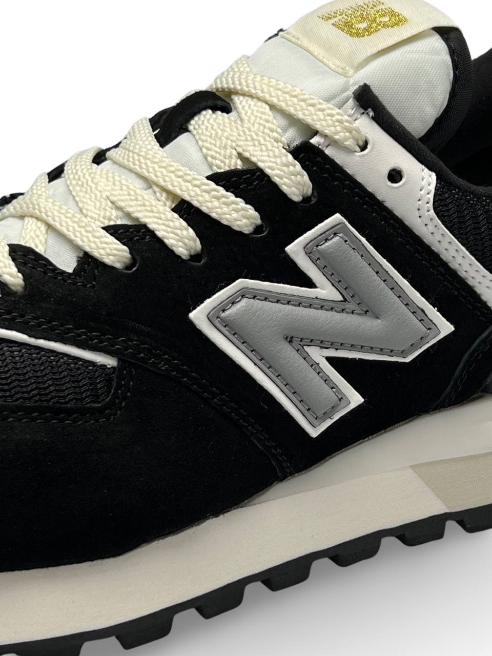 New Balance 574 Classic Black White Gray