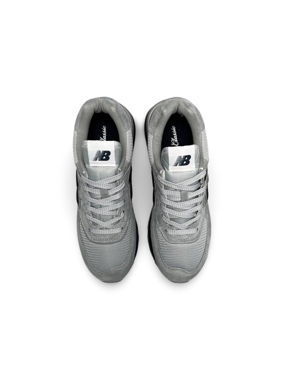 New Balance 574 Classic Gray Black