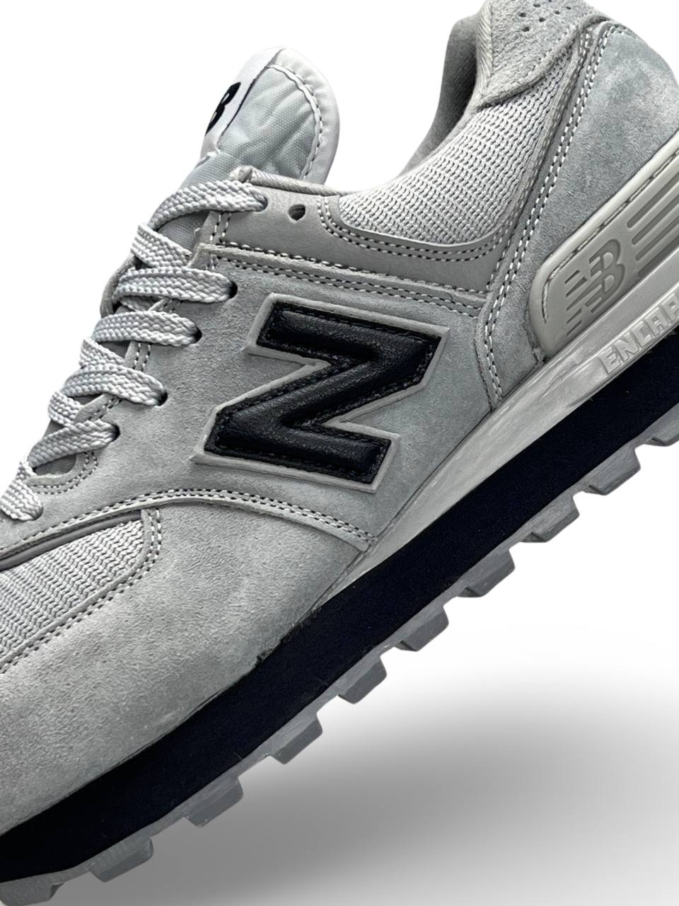 New Balance 574 Classic Gray Black