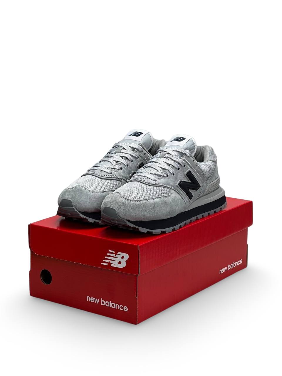 New Balance 574 Classic Gray Black