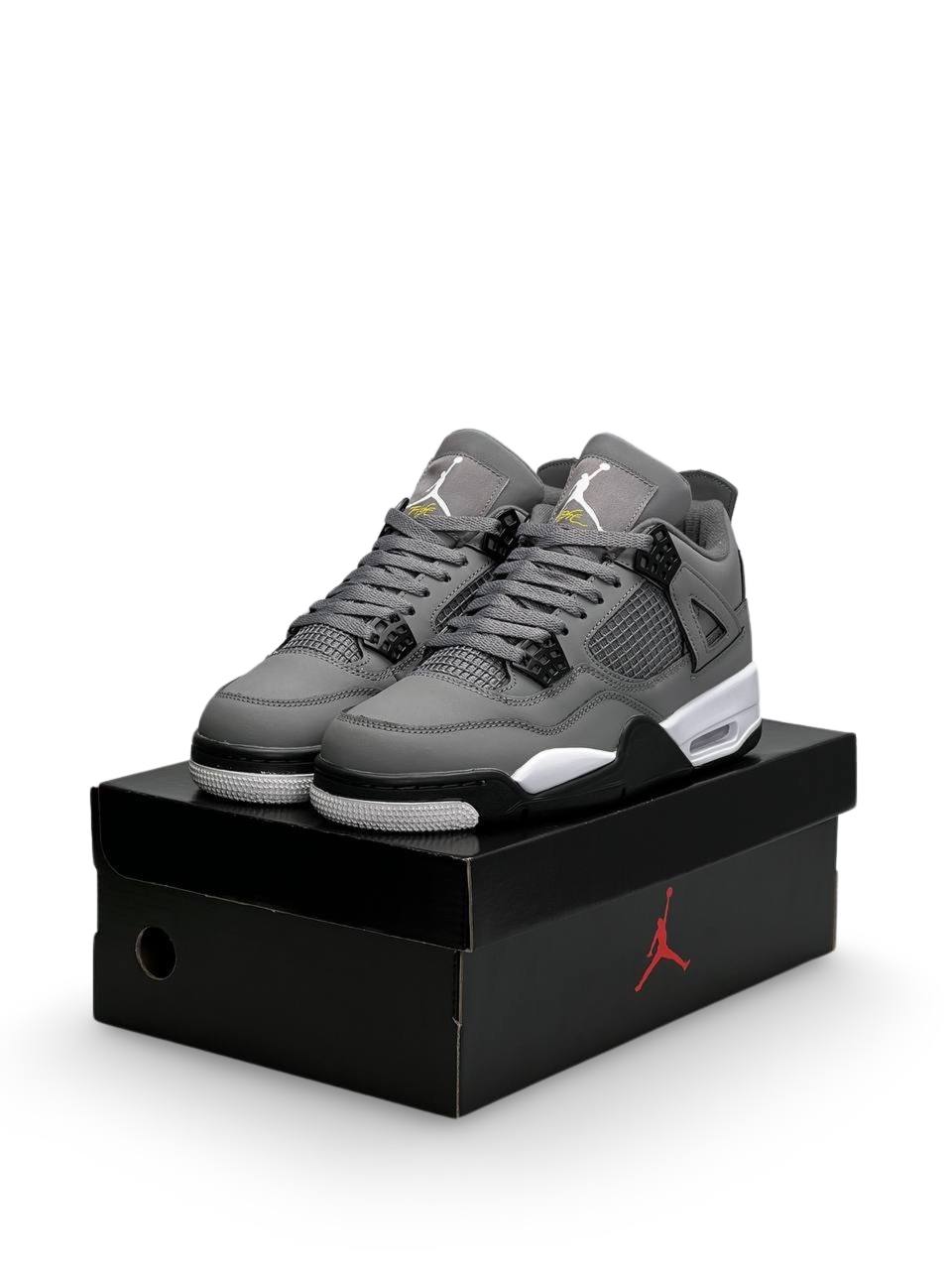 Nike Air Jordan 4 Retro Gray White
