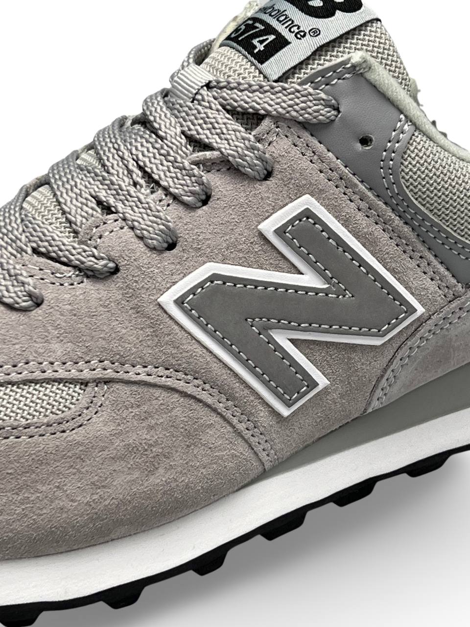 New Balance 574 Light Gray Reflective