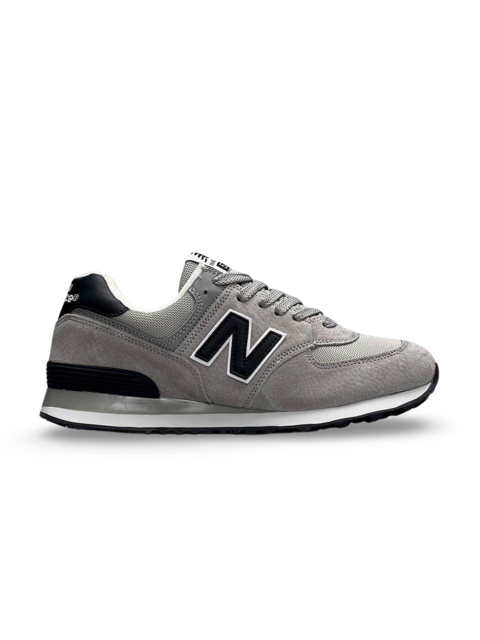 New Balance 574 Light Gray Navy