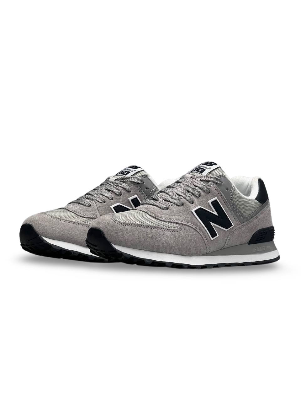 New Balance 574 Light Gray Navy