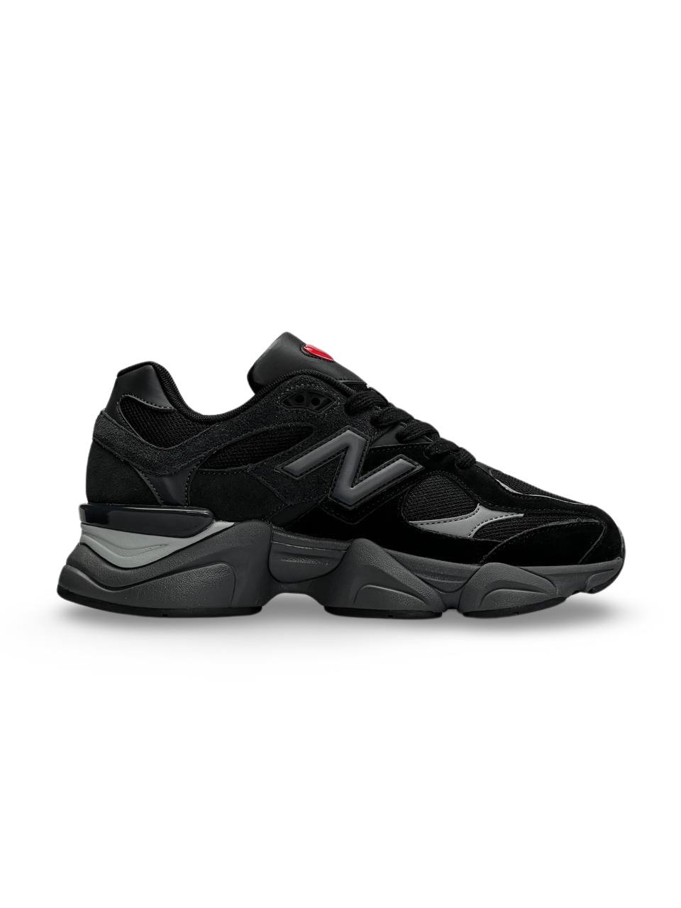 New Balance 9060 Black Gray Red