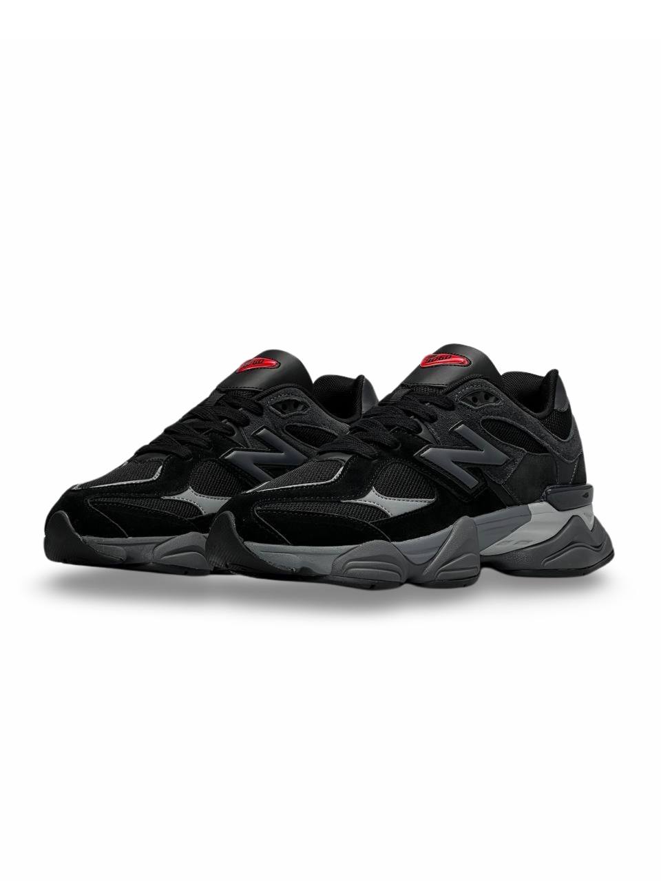 New Balance 9060 Black Gray Red