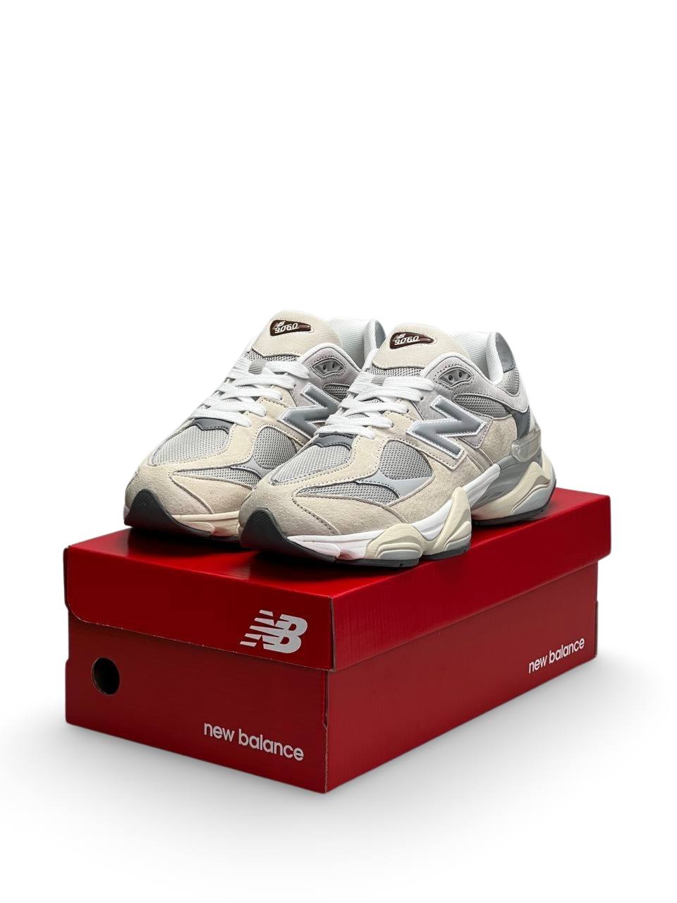 New Balance 9060 Beige Gray White