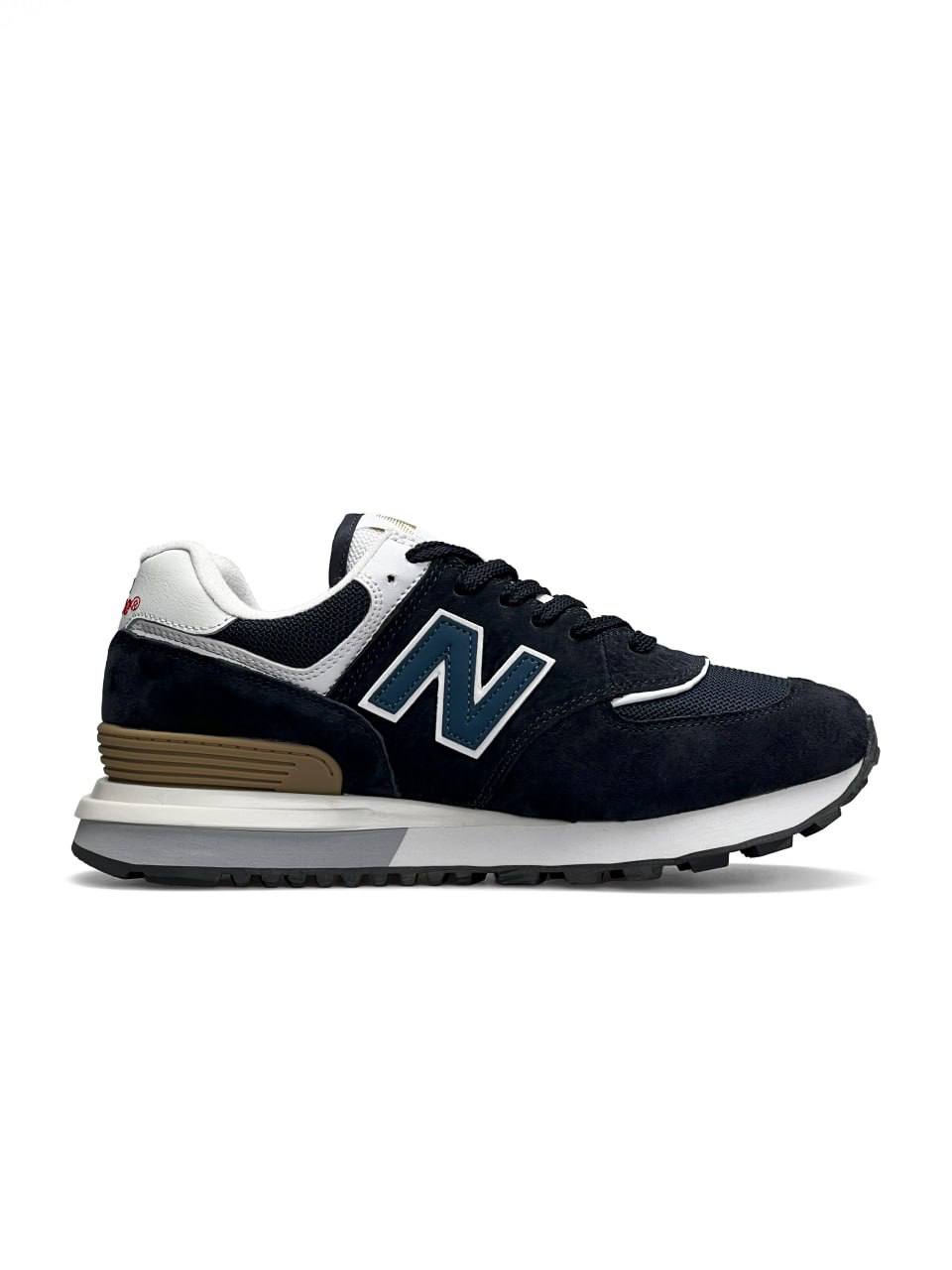 New Balance 574 Classic Navy Blue Sand