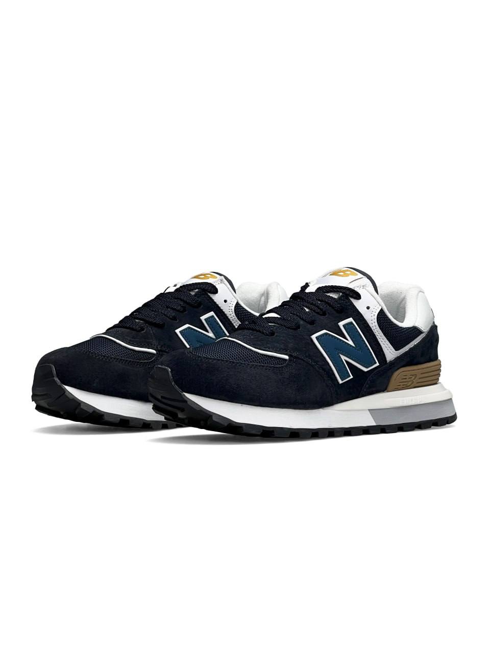 New Balance 574 Classic Navy Blue Sand