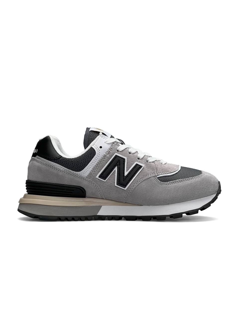 New Balance 574 Classic Gray Black Sand