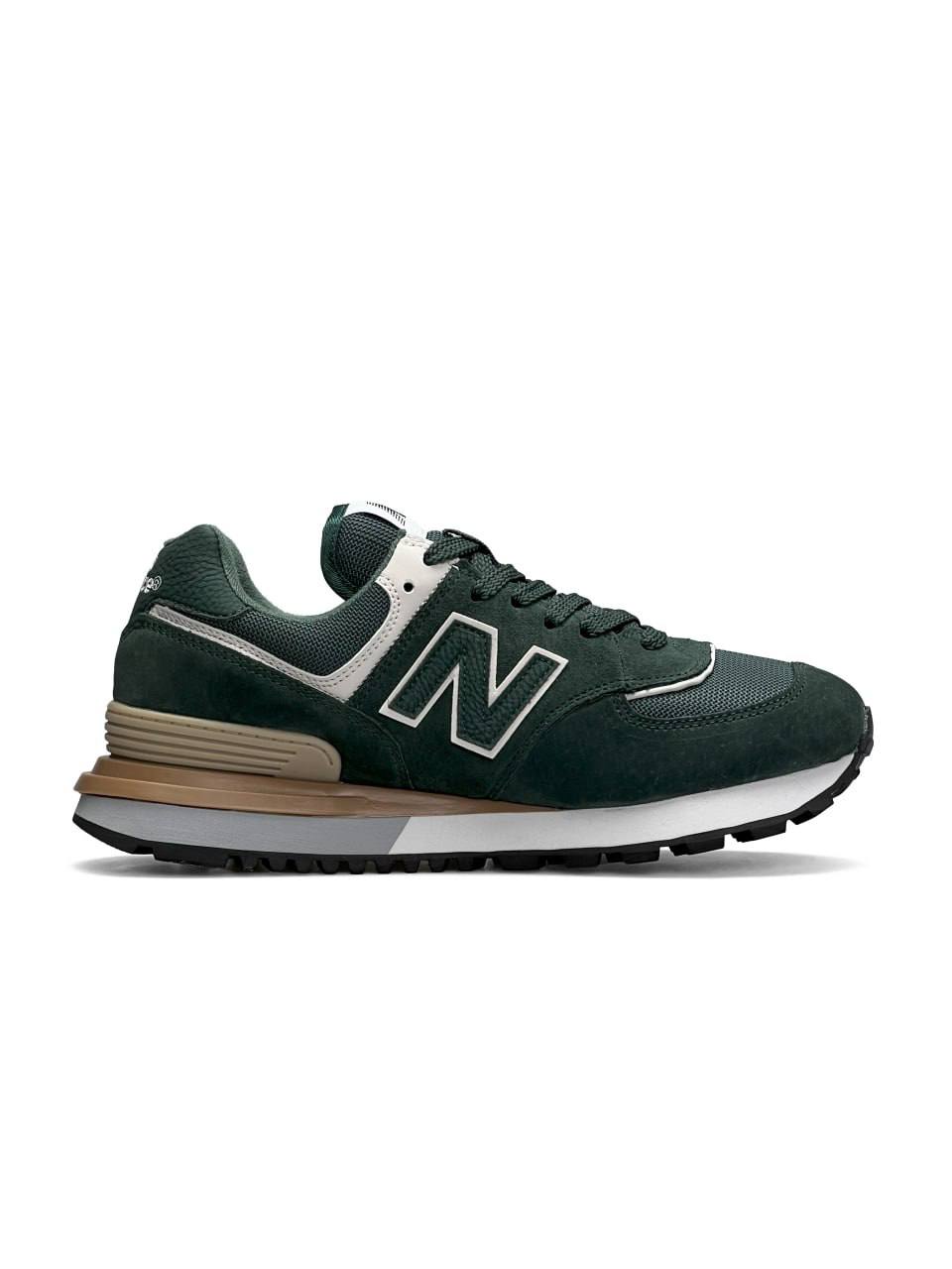 New Balance 574 Classic Green White