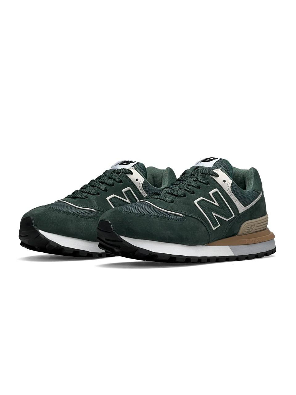 New Balance 574 Classic Green White