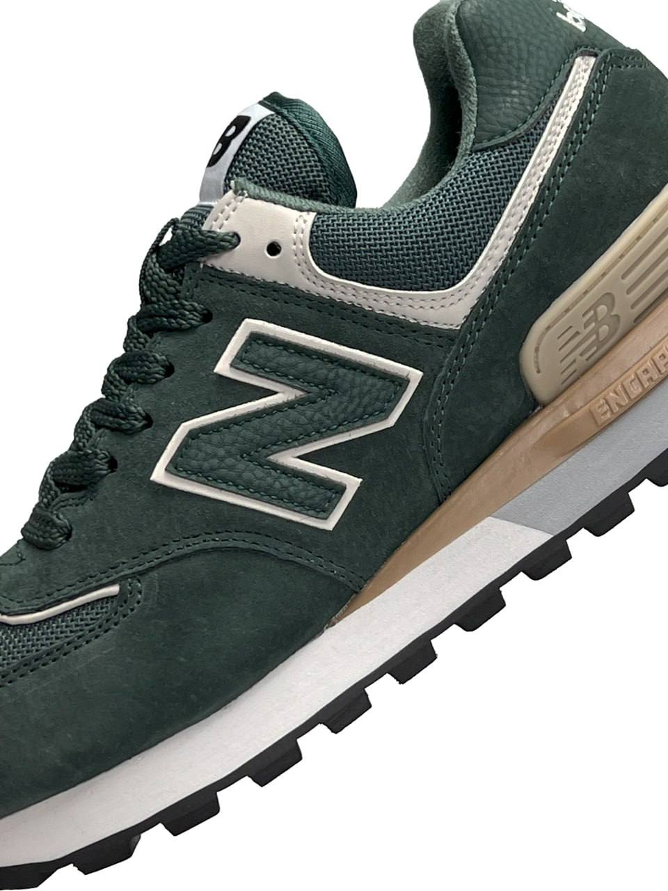 New Balance 574 Classic Green White