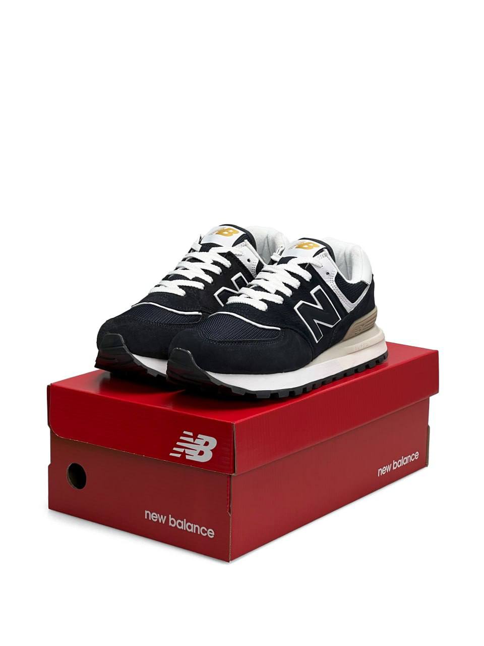 New Balance 574 Classic Dark Navy White