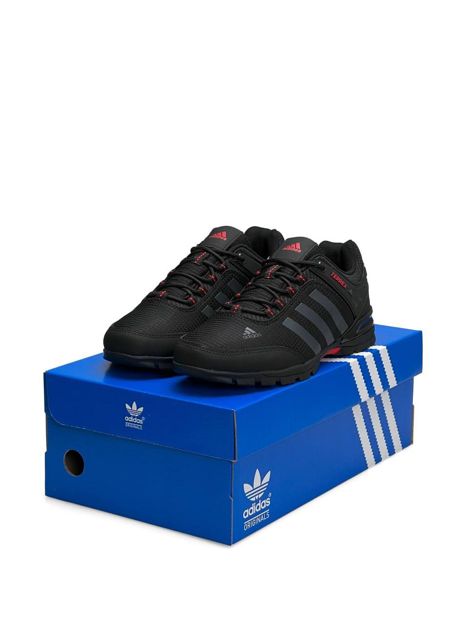 Adidas Terrex Continental Black Gray Red