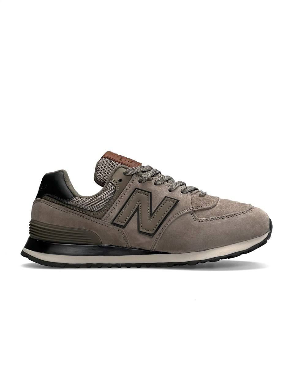 New Balance 574 Full Suede Sand Brown