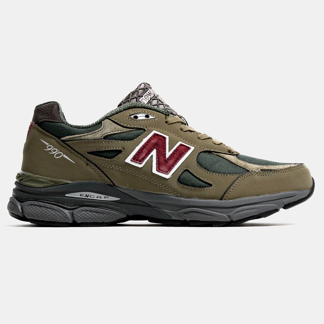 New Balance 990v3 MiUSA Teddy Santis Green Purple