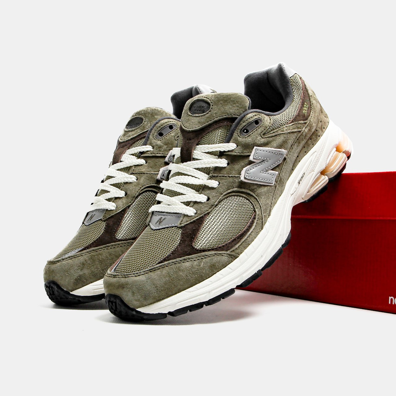 New Balance 2002R Olive Brown