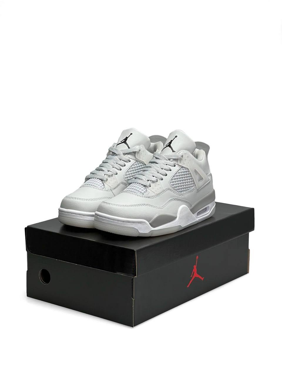 Nike Air Jordan 4 Retro Gray White