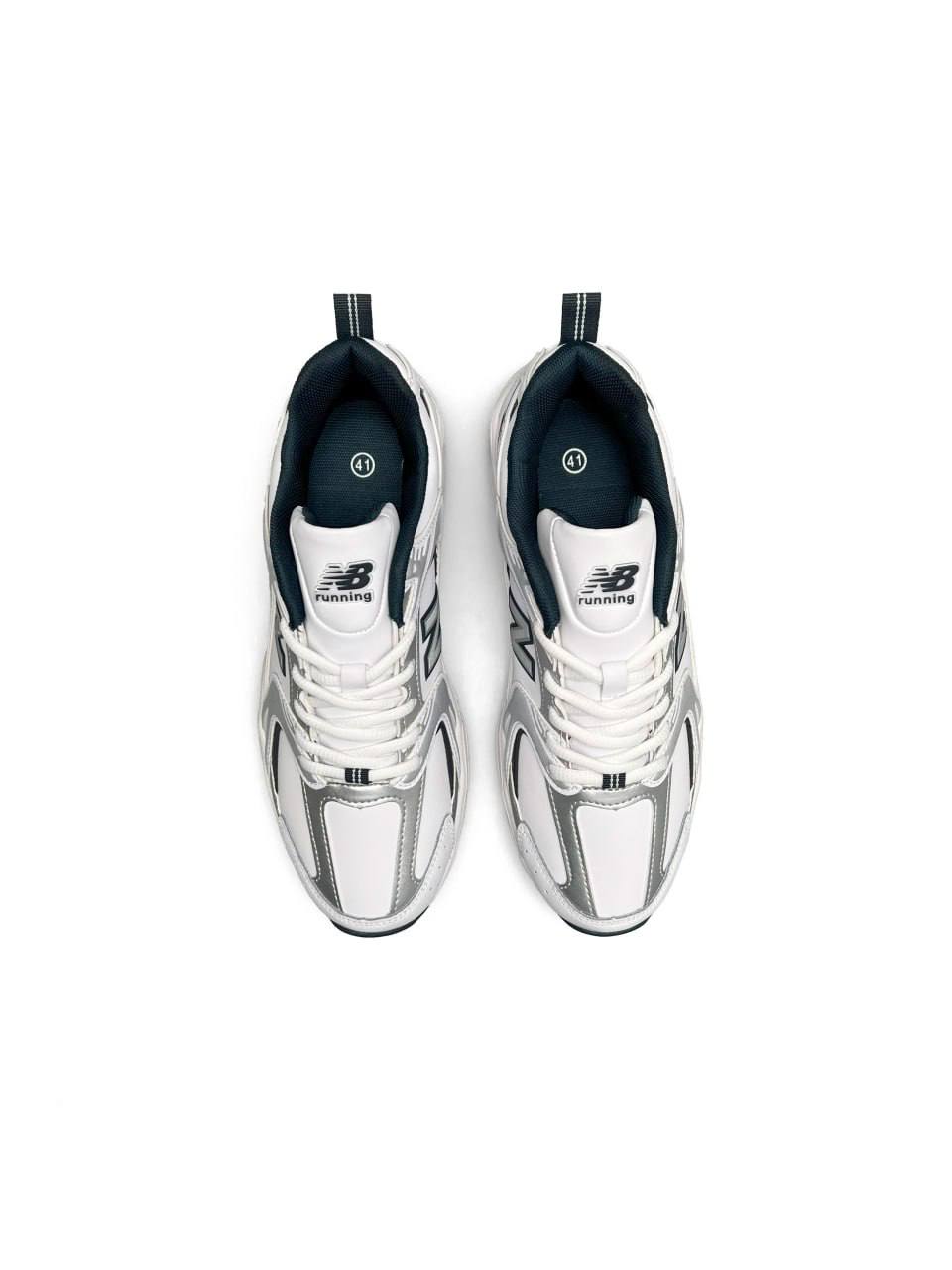 New Balance 530 White Navy Silver
