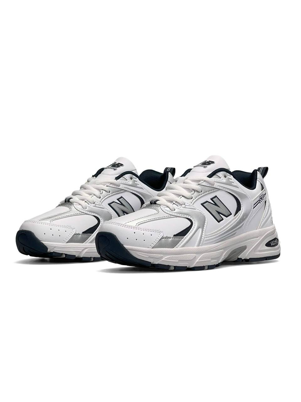 New Balance 530 White Navy Silver