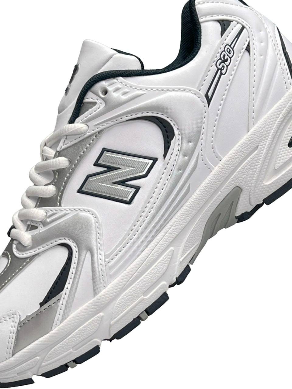 New Balance 530 White Navy Silver