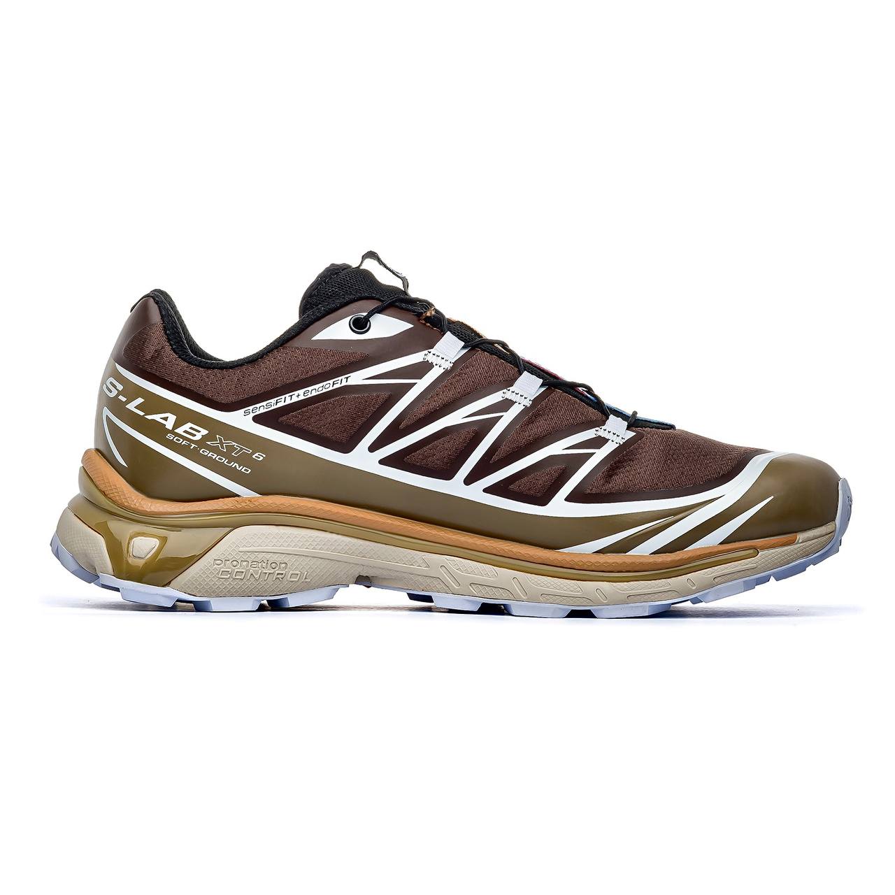 Salomon XT-6 Soft Ground Grey Brown