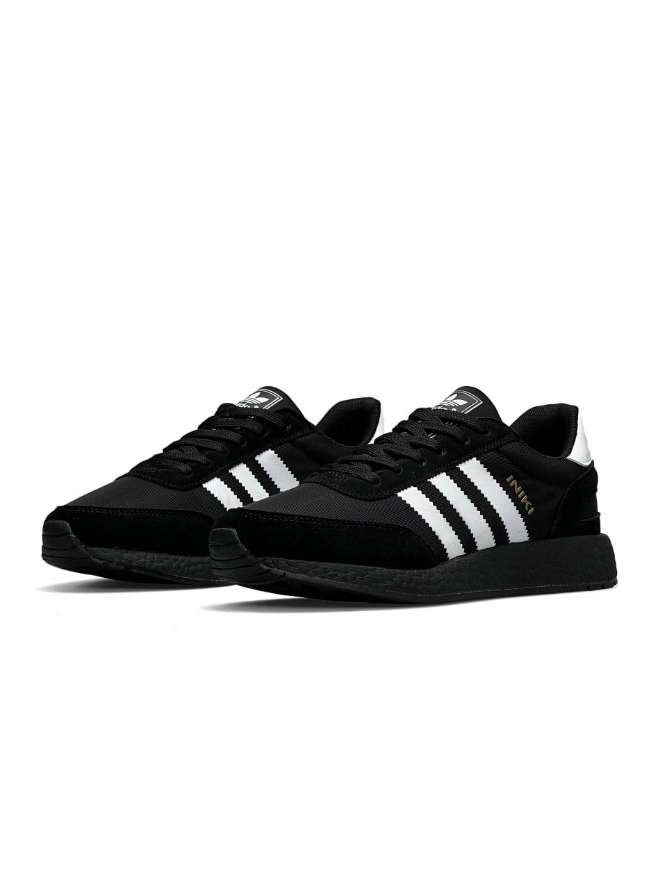 Adidas Iniki Total Black White