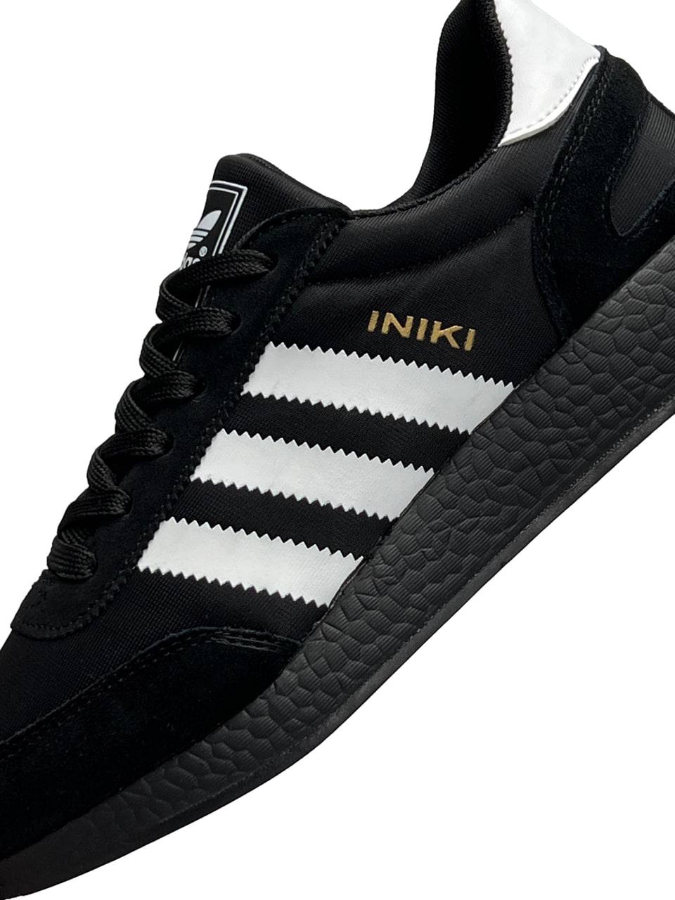 Adidas Iniki Total Black White
