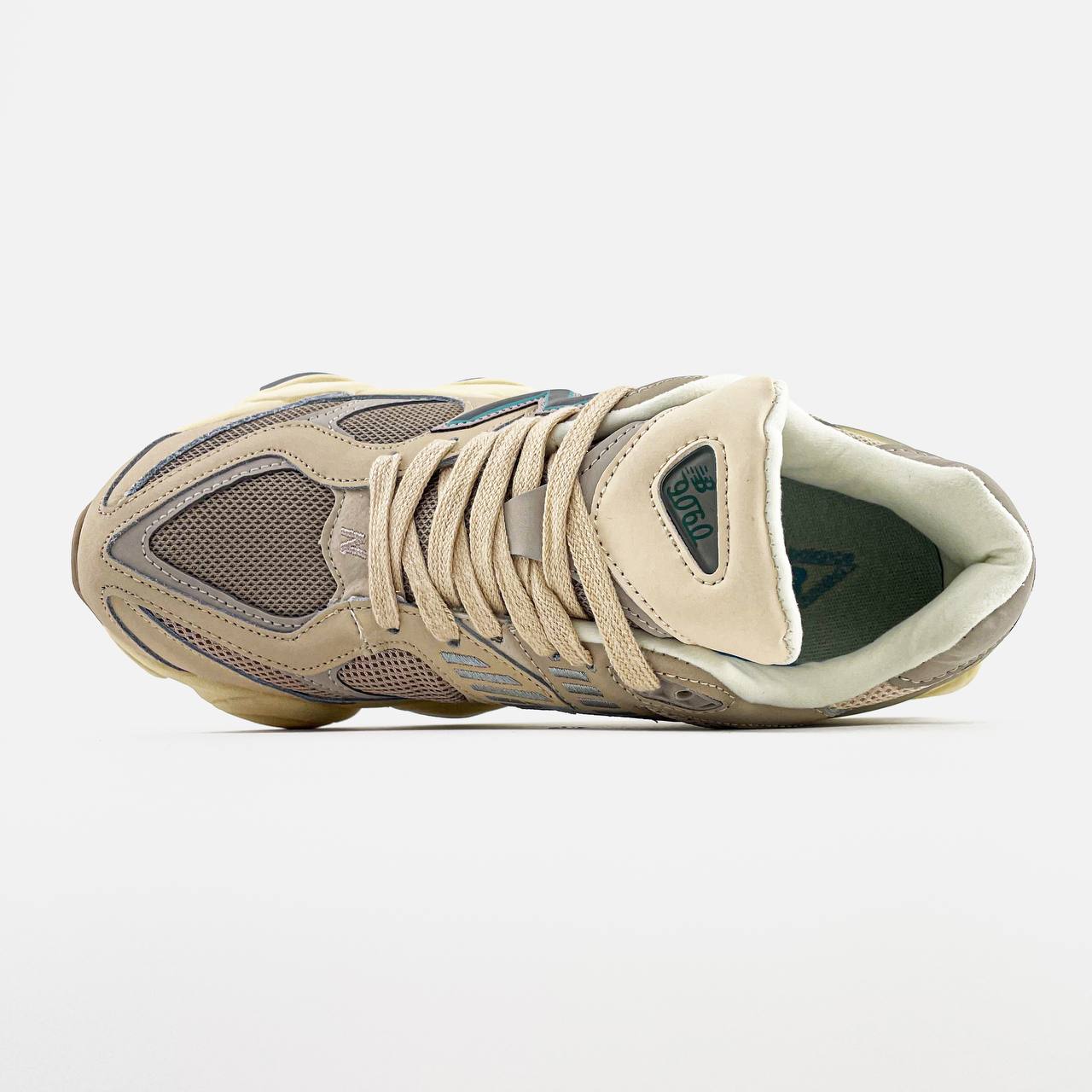 New Balance 9060 Ivory Cream Pink Sand