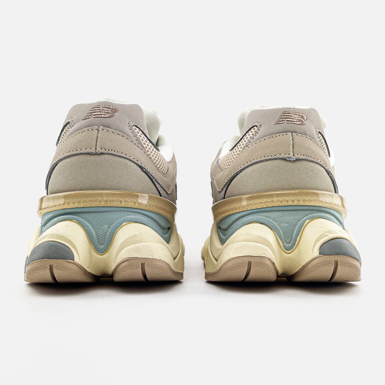 New Balance 9060 Ivory Cream Pink Sand
