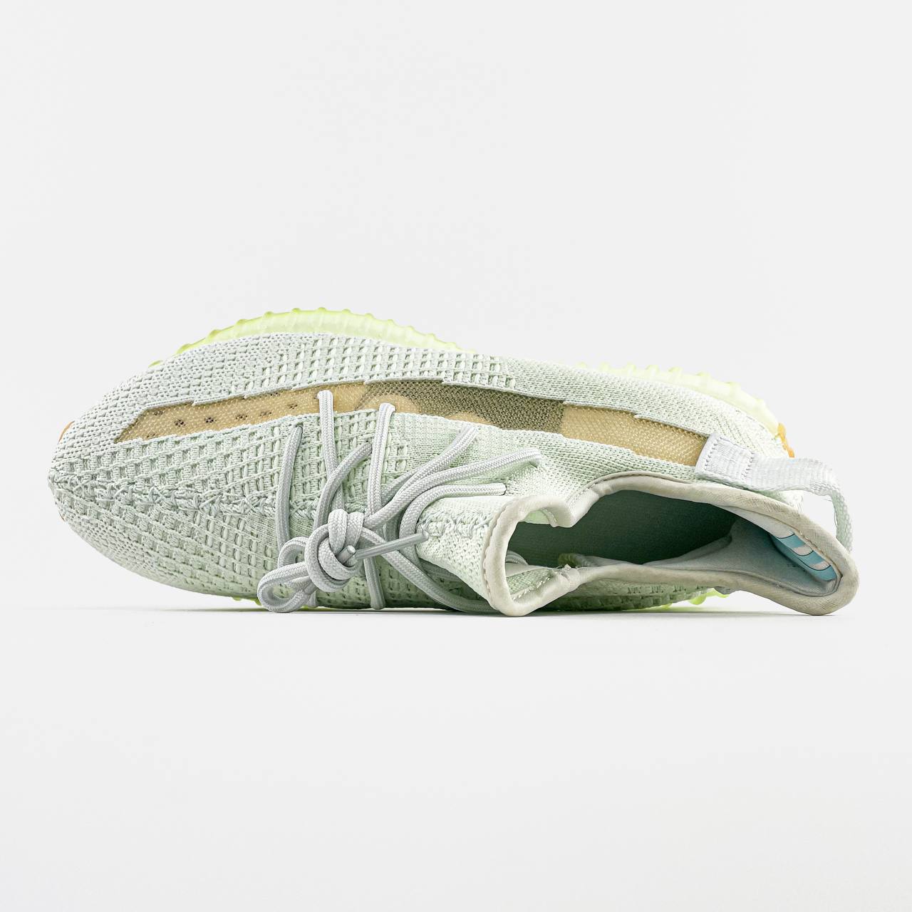Adidas Yeezy Boost 350 V2 Wolf Grey Green Glow