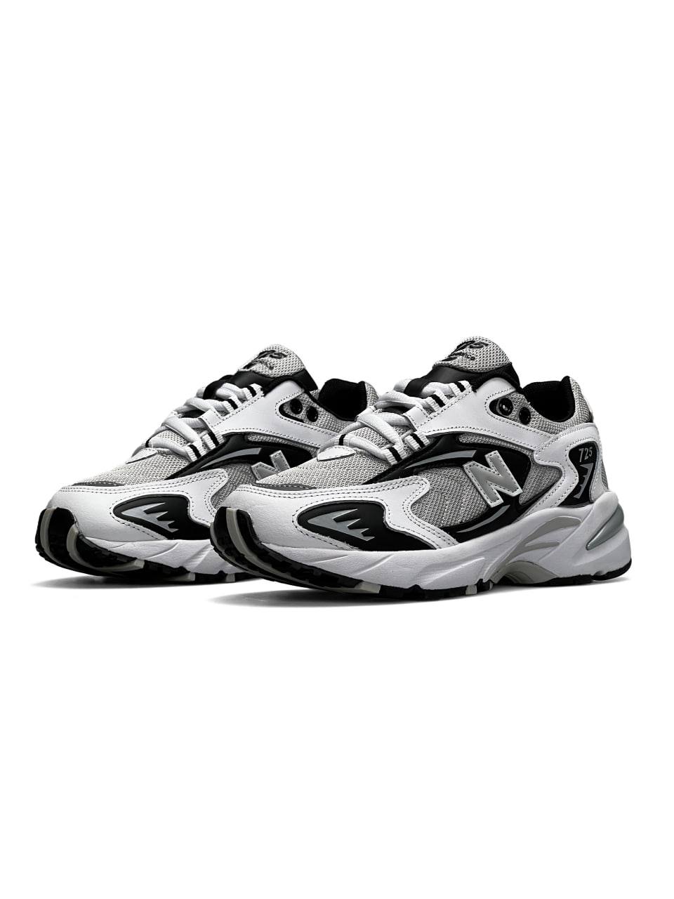 New Balance 725 White Gray Black