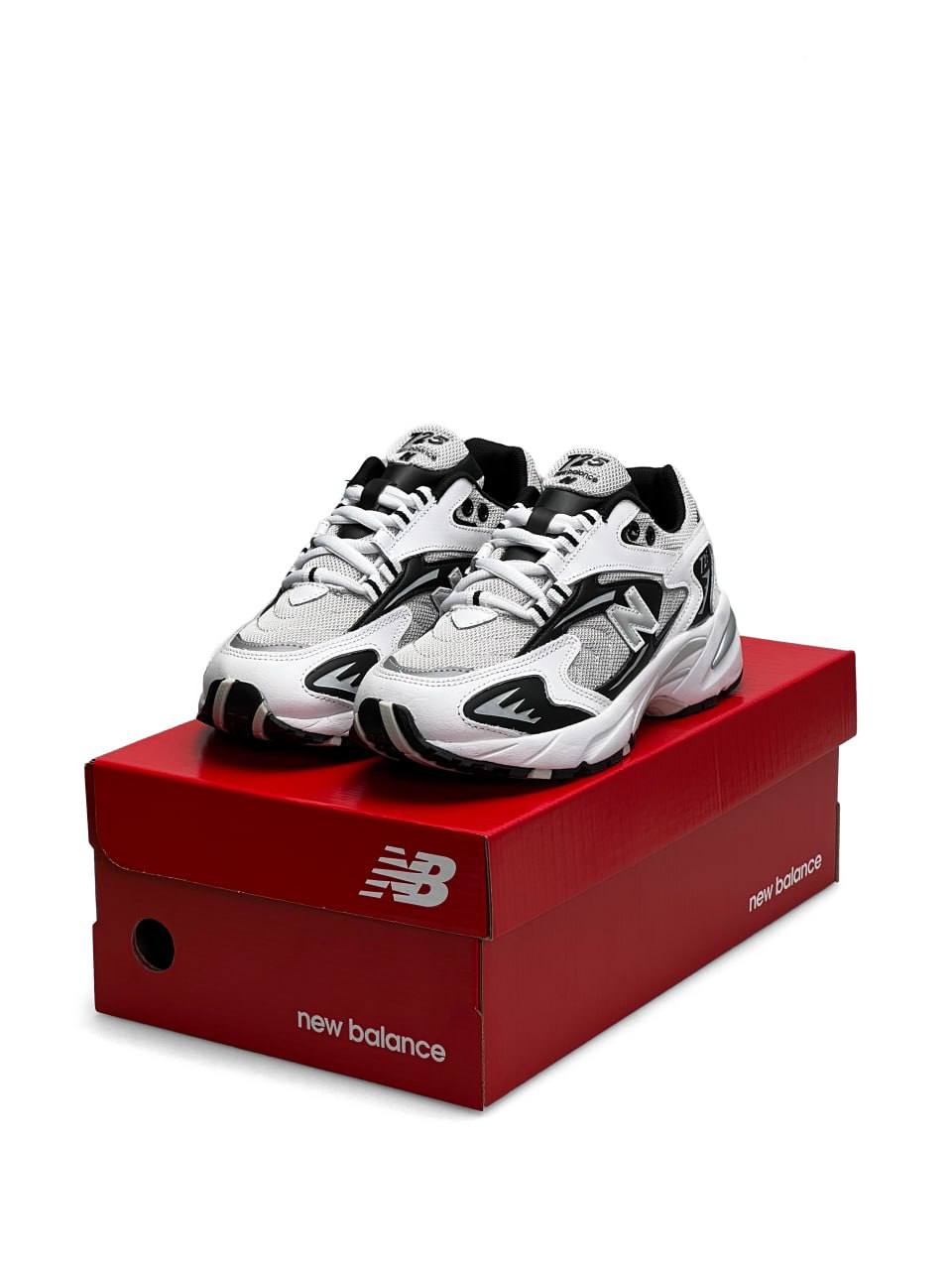 New Balance 725 White Gray Black