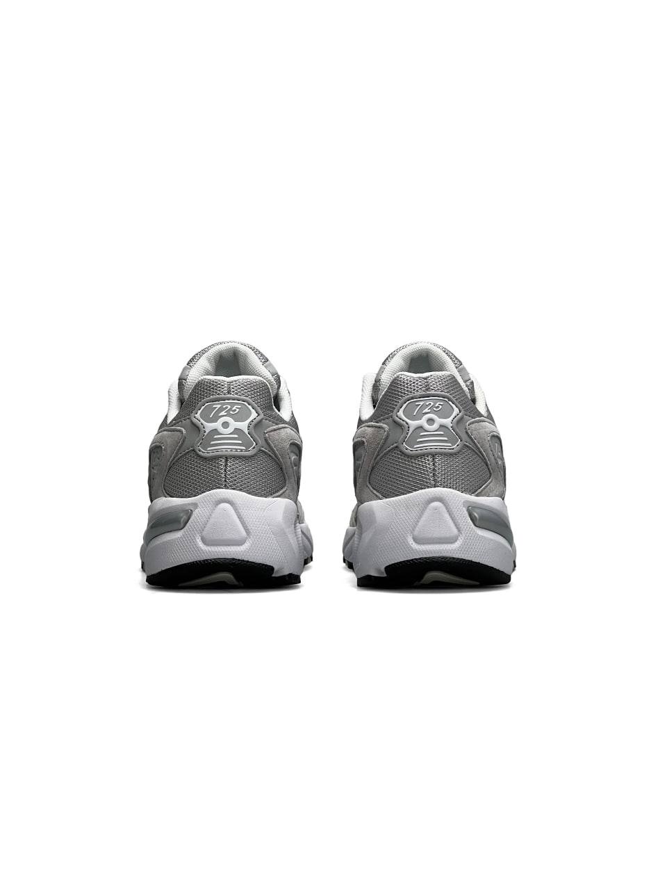 New Balance 725 Gray Suede White