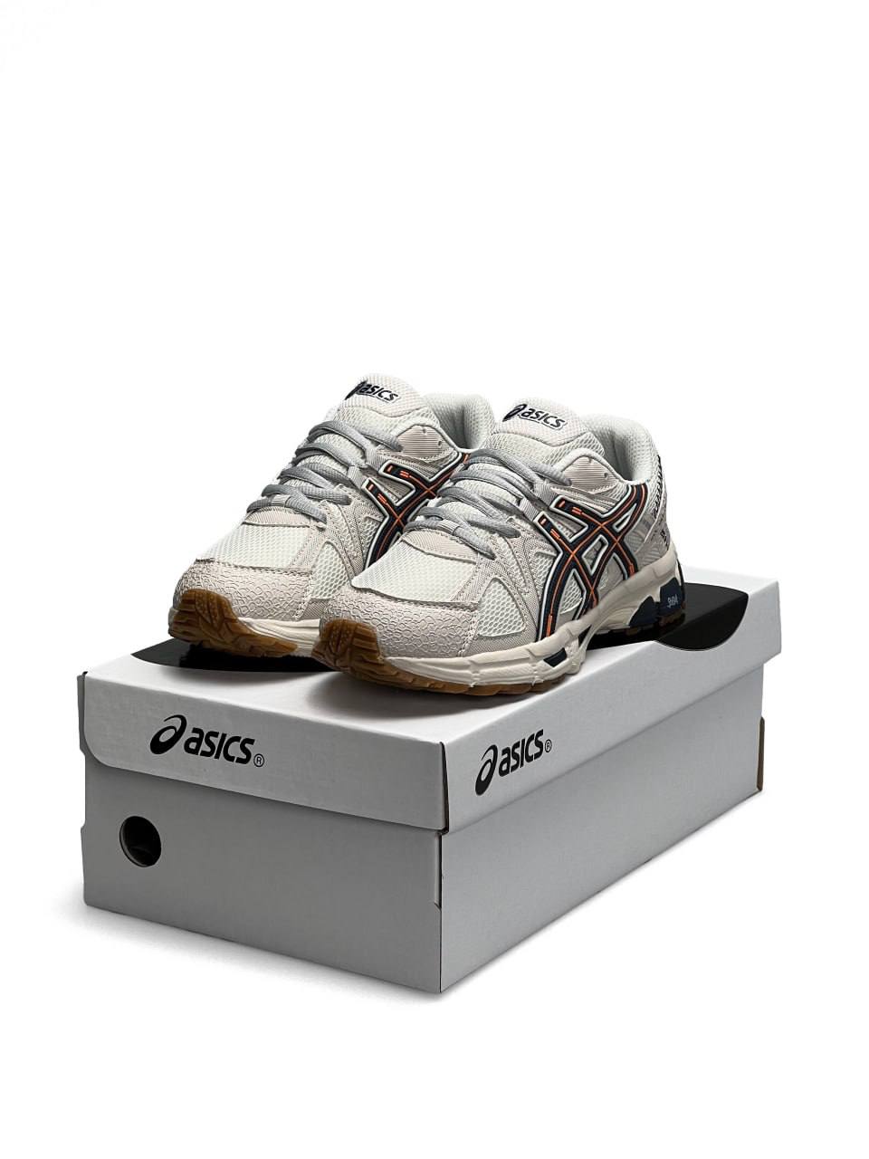 Asics Gel-Kahana 8 Beige Navy Orange