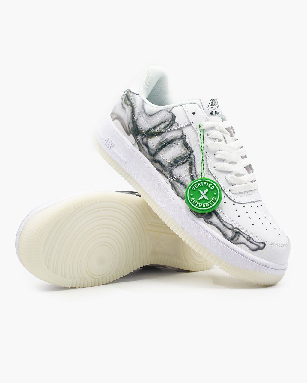 Nike Air Force 1 Skeleton White