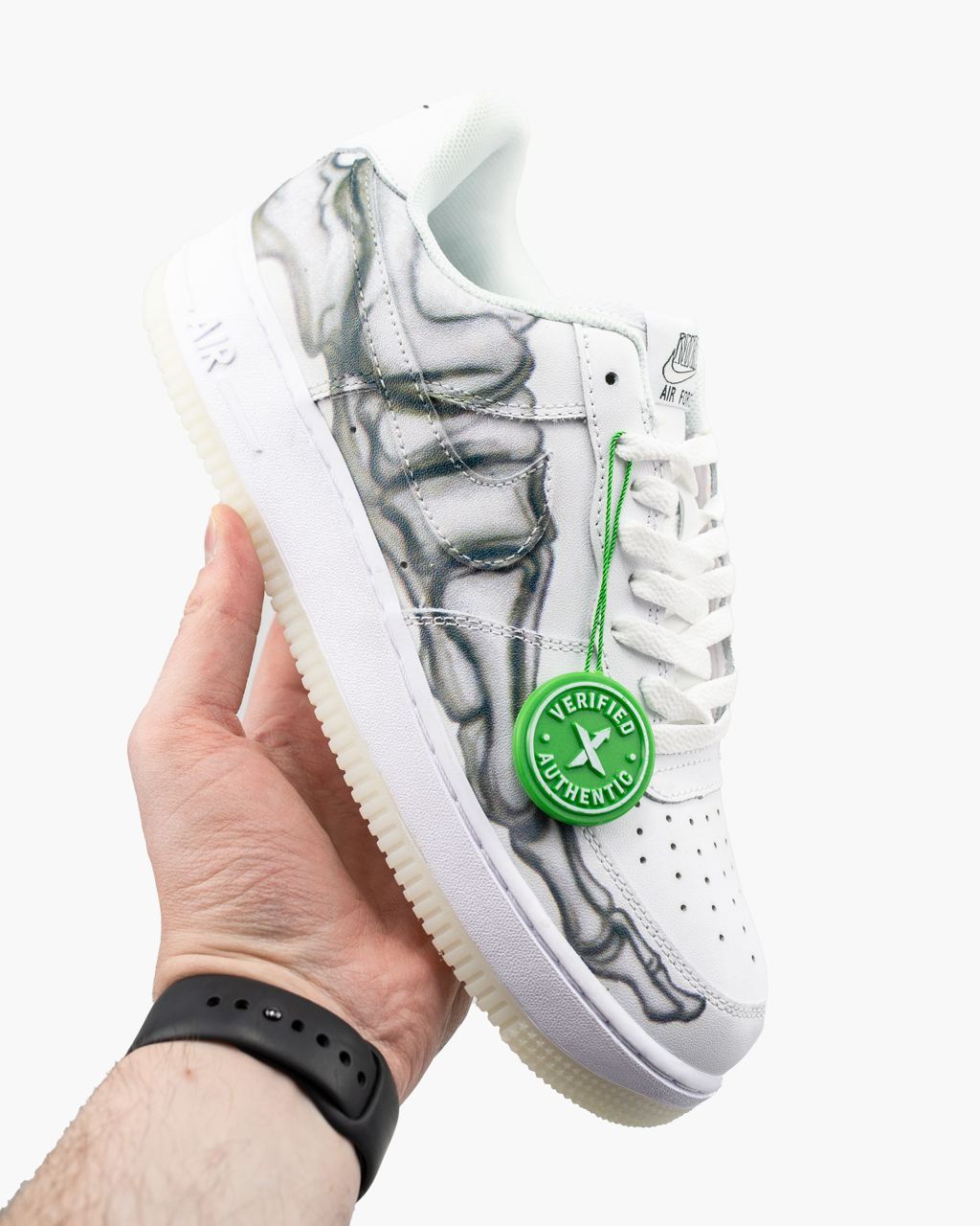 Nike Air Force 1 Skeleton White