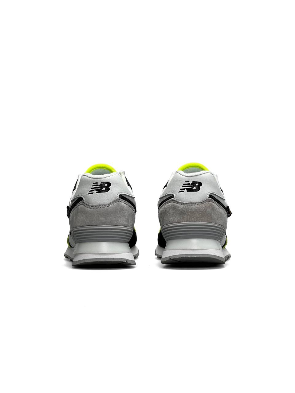 New Balance 574 TP2 White Yellow Neon